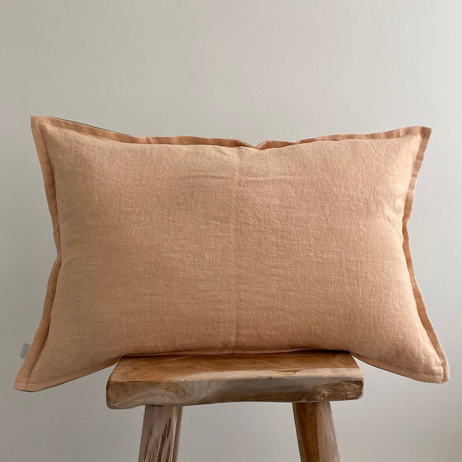 Lin Rosa/Beige 40x60