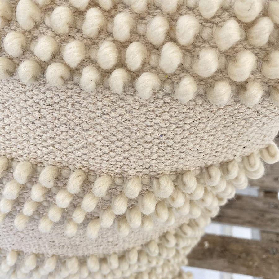 Disa Vit 50x50 - CasaJ Living Kuddfodral i ull