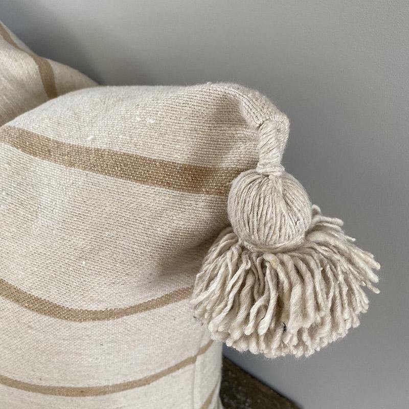 Pom Pom Beige & Choklad - CasaJ Living